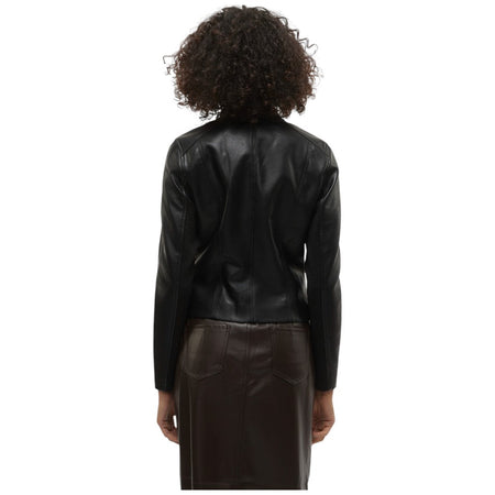 Vero Moda giacca ecopelle nera Riley 10302441
