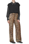 MALIPARMI Maliparmi - Pantalone - 460724 - Nero/Beige da donna