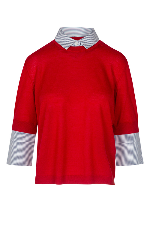 Semi-Couture Semi Couture - Maglia - 450809 - Rosso da donna