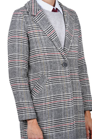 LA FEMME BLANCHE La Femme Blanche - Cappotto - 461506 - Bianco/Grigio da donna