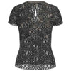 Guess maglia nera in pizzo Jolly Girly W5GP12 KCS90 JBLK T-shirt Guess