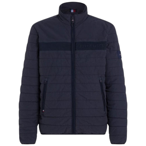 Tommy Hilfiger giubbino blu Padded Regatta MW0MW31638 Giubbini Tommy Hilfiger