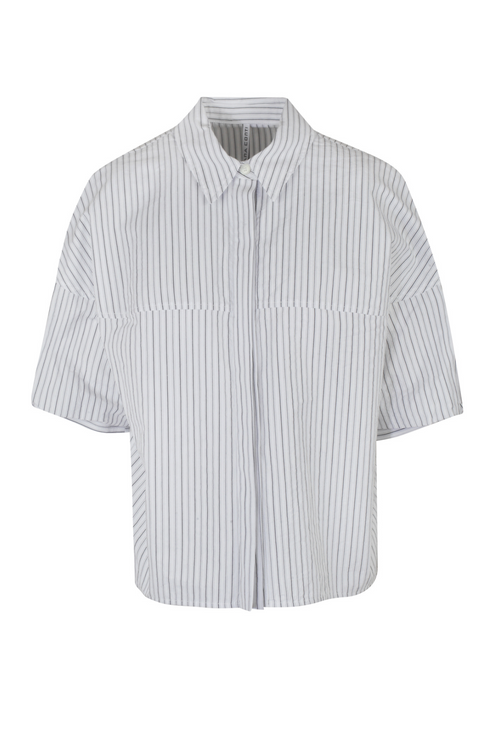 Liviana Conti - Camicia - 450552 - Bianco/Nero da donna