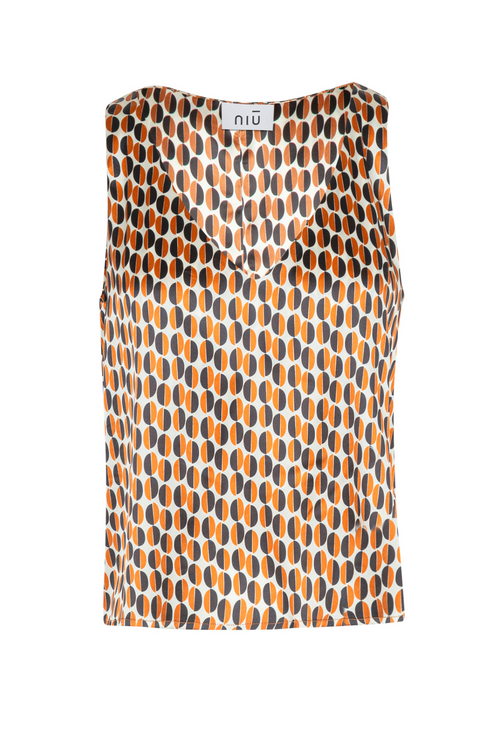 NIU - Top - 450219 - Nero/Ruggine da donna