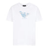 EMPORIO ARMANI t-shirt donna emporio armani - t-shirt - bianco da donna