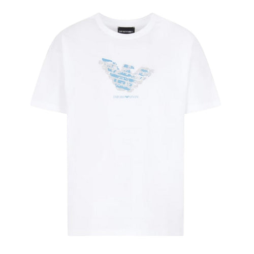 EMPORIO ARMANI t-shirt donna emporio armani - t-shirt - bianco da donna