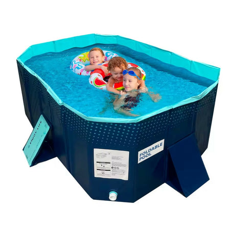 Design compatto e facile da riporre La PISCINA PIEGHEVOLE si distingue per la sua struttura pieghevole che consente un facile montaggio e smontaggio.Occupa uno spazio minimo quando riposto, facilitando la conservazione e il trasporto, ideale per giardini