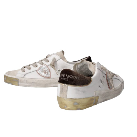 Philippe Model sneaker donna philippe model - prsx low woman - bianco da donna