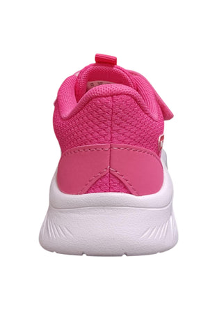 Scarpe sneakers Bambine e ragazze PUMA FLEX FOCUS  rosa-bianco laccio elastico e velcro