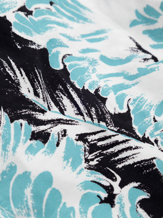 Bottega Veneta Costume Boxer Stampa Piume da uomo