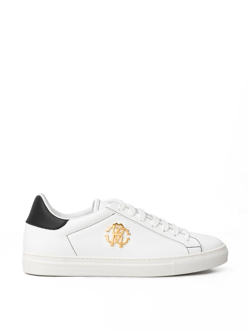 Roberto Cavalli Sneakers con logo RC da uomo