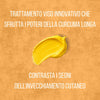 Crema Viso Antiage Oro Naturale alla Curcuma – Trattamento Illuminante con Sodio Ialuronato e Karité – Nutriente Giorno & Notte 50ml