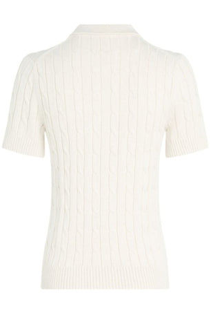 Tommy Hilfiger POLO CO CABLE MID GG SS POLO SWT da donna