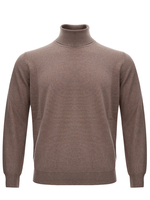 Kangra Maglia Dolcevita Misto Lana da uomo