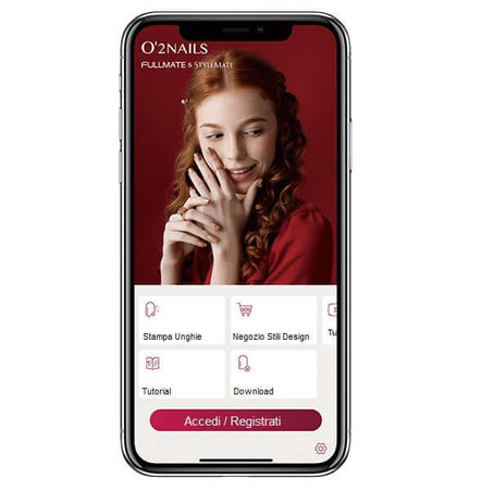 O2NAILS STAMPANTE UNGHIE GEL NAIL ART