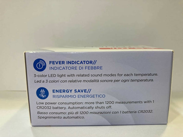Ca-mi t-touch termometro ad infrarossi a contatto led 3 colori segnalatore allarme febbre temperatura neonati bambini adulti fronte suono Salute e cura della persona/Prodotti e apparecchiature mediche/Apparecchi diagnostici e di monitoraggio/Termometri e accessori/Termometri/Termometri per i neonati Sanitaria Gioia del Bimbo - Villa San Giovanni, Commerciovirtuoso.it