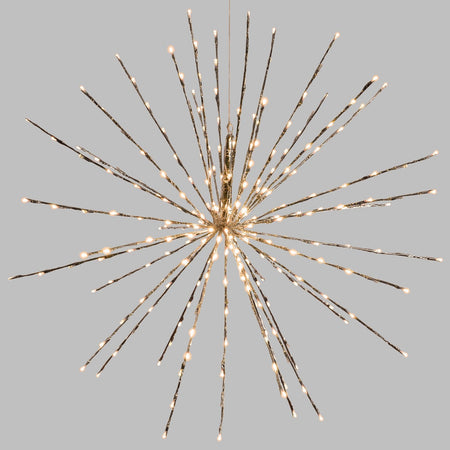 Ramo sferico "TWIGball" decorazione natalizia per esterno con Led effetto Flash