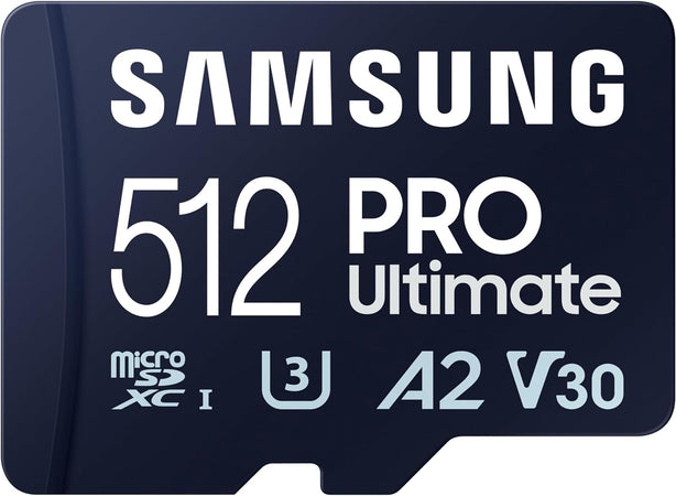 Samsung 512 Gb Pro Ultimate Microsdxc Uhs-I Con Adapter Sd MB-MY512SA/WW