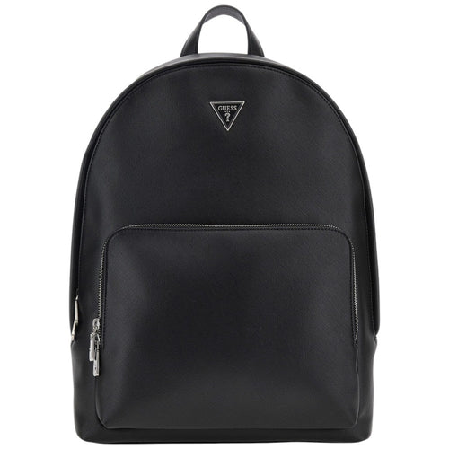 Guess zaino nero saffiano da uomo MILANO HMECSAP3406BLA