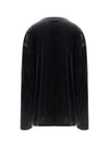 Tom Ford Maglia in Velluto Nera Manica Lunga da donna