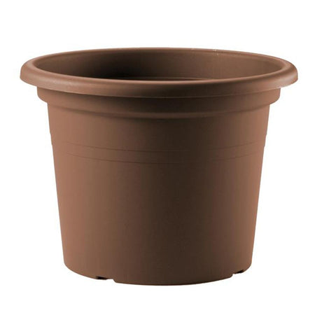 Vaso tondo in plastica "Cilindro Basic" colorato per giardino piante e fiori