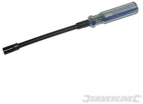 Cacciavite a codolo flessibile per fascette di serraggio per tubi esagonale 7 mm Silverline