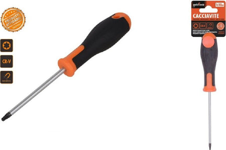 Cacciavite Giravite 4x100 Mm Con Punta Magnetica A Stella In Acciaio Cr-v 91884 Fai da te/Utensili elettrici e a mano/Utensili a mano/Cacciaviti/Cacciaviti a stella Trade Shop italia - Napoli, Commerciovirtuoso.it