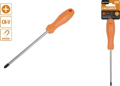 Cacciavite Giravite 6 X 125mm Con Punta Magnetica A Croce In Acciaio Cr-v 97502 Fai da te/Utensili elettrici e a mano/Utensili a mano/Cacciaviti/Cacciaviti a stella Trade Shop italia - Napoli, Commerciovirtuoso.it