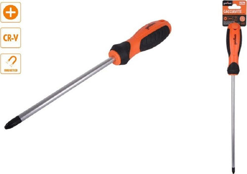 Cacciavite Giravite 8 X 250 Mm Con Punta Magnetica A Croce In Acciaio Cr-v 94861 Fai da te/Utensili elettrici e a mano/Utensili a mano/Cacciaviti/Cacciaviti a stella Trade Shop italia - Napoli, Commerciovirtuoso.it
