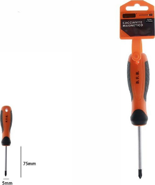 Cacciavite Giravite Magnetico Punta A Croce 5x75mm Impugnatura Ergonomica 07440 Casa, arredamento e bricolage > Bricolage e fai da te > Utensili Manuali > Cacciaviti Trade Shop italia - Napoli, Commerciovirtuoso.it