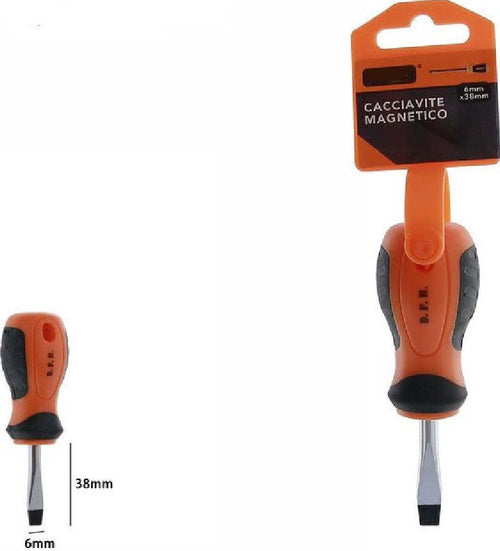 Cacciavite Giravite Magnetico Punta A Taglio 6x38mm Impugnatura Ergonomica 07422 Casa, arredamento e bricolage > Bricolage e fai da te > Utensili Manuali > Cacciaviti Trade Shop italia - Napoli, Commerciovirtuoso.it