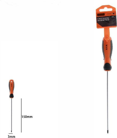 Cacciavite Giravite Magnetico Punta Croce 3x150 Mm Impugnatura Ergonomica 07438 Casa, arredamento e bricolage > Bricolage e fai da te > Utensili Manuali > Cacciaviti Trade Shop italia - Napoli, Commerciovirtuoso.it