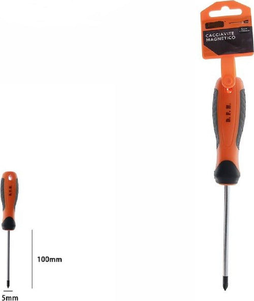 Cacciavite Giravite Magnetico Punta Croce 5x100mm Impugnatura Ergonomica 07441 Casa, arredamento e bricolage > Bricolage e fai da te > Utensili Manuali > Cacciaviti Trade Shop italia - Napoli, Commerciovirtuoso.it
