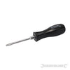 Cacciavite fisso Silverline 5 x 75 mm punta piatta in acciaio cromo Silverline