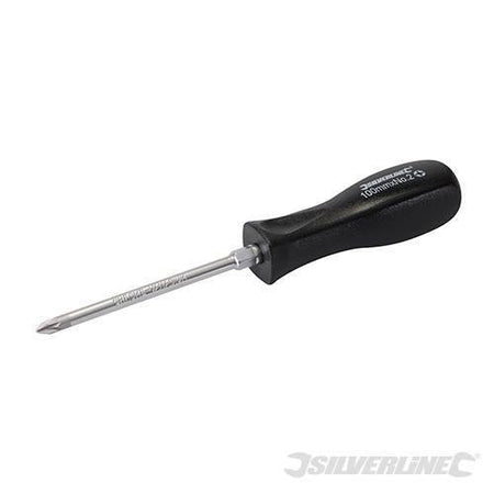 Cacciavite stella Silverline 100 mm punta magnetica croce in acciaio cromo Silverline