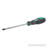 Cacciavite stella Silverline PZ3 x 150 mm punta croce in acciaio cromo Silverline
