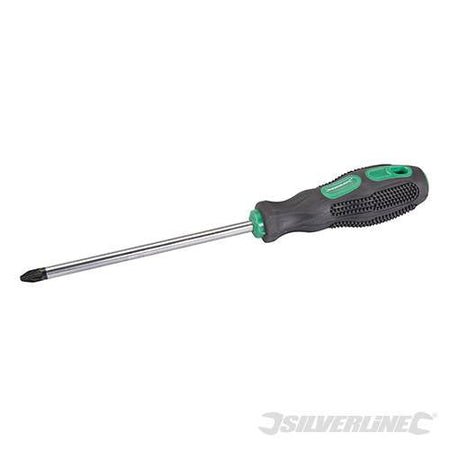 Cacciavite stella Silverline PZ3 x 150 mm punta croce in acciaio cromo Silverline