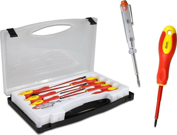Cacciaviti Per Elettricista Isolati 7 Pezzi Con Cercafase Tester Giraviti Casa, arredamento e bricolage > Bricolage e fai da te > Utensili Manuali > Cacciaviti Trade Shop italia - Napoli, Commerciovirtuoso.it