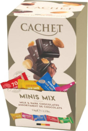 Cachet cioccolato belga: assortimento di 5 tipi d cioccolatini 9g (consegna gratuita ) al latte e fondente. +/- 110 pezzi confezionati singolarmente