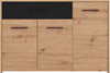 CADDIE---comò-tre-ante-un-cassetto-moderno-minimal-in-legno-cm-119,2-x-33,2-x-80,5-h-Rovere-Chiaro-Milani-Home