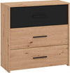 CADDIE---comò-tre-cassetti-moderno-minimal-in-legno-cm-80,6-x-33,2-x-80,5-h-Rovere-Chiaro-Milani-Home
