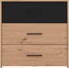 CADDIE---comò-tre-cassetti-moderno-minimal-in-legno-cm-80,6-x-33,2-x-80,5-h-Rovere-Chiaro-Milani-Home