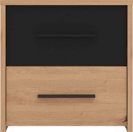 CADDIE---comodino-due-cassetti-moderno-minimal-in-legno-cm-42-x-33,2-x-42,1-h-Rovere-Chiaro-Milani-Home