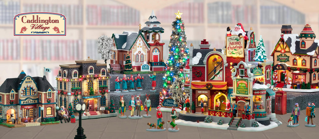 Hotel B&B "Twilight" decorazione per villaggio di Natale in poliresina con animazioni