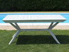 CAESAR---tavolo-da-giardino-allungabile-in-legno-massiccio-di-acacia-180/240x90-Bianco-Milani-Home