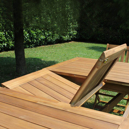 CAESAR---tavolo-da-giardino-allungabile-in-legno-massiccio-di-acacia-180/240x90-Marrone-Milani-Home