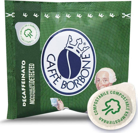 Caffè Borbone 50x Cialde Ese 44mm Miscela Verde Dek Decaffeinato Cialde Confezione 50 Pezzi Alimentari e cura della casa/Caffè tè e bevande/Caffè/Cialde e capsule di caffè Franco Pausa Caffè - Albano Laziale, Commerciovirtuoso.it
