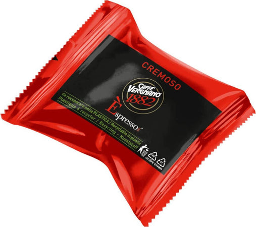 Caffè Vergano 50 Pezzi Caffè in Capsule Miscela Cremosa Capsule Compatibili Nespresso Compostabili Confezione Da 50 Pz Alimentari e cura della casa/Caffè tè e bevande/Caffè/Cialde e capsule di caffè Franco Pausa Caffè - Albano Laziale, Commerciovirtuoso.it