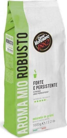 Caffè Vergnano 1 Kg Caffè in Grani Chicchi Aroma Mio Robusto Verde Confezione 1kg Alimentari e cura della casa/Caffè tè e bevande/Caffè/Chicchi di caffè tostati Franco Pausa Caffè - Albano Laziale, Commerciovirtuoso.it