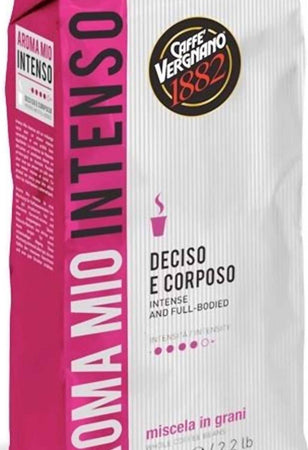 Caffè Vergnano 1kg Caffè in Grani Chicchi Aroma Mio Intenso Rosa Confezione 1kg Alimentari e cura della casa/Caffè tè e bevande/Caffè/Chicchi di caffè tostati Franco Pausa Caffè - Albano Laziale, Commerciovirtuoso.it
